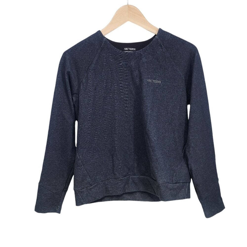 Arc'teryx Momenta Centre Pullover Sweatshirt Women's Size XS Gray